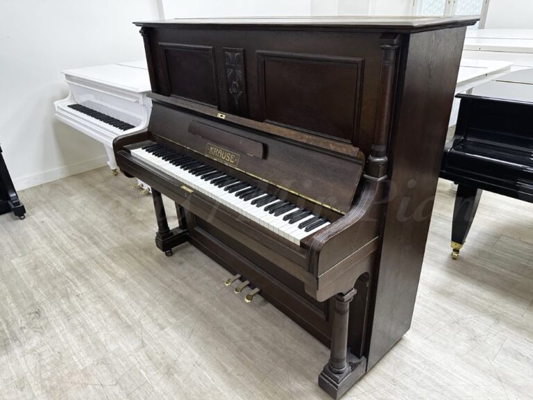 Немецкое пианино Krause. Салонный рояль C. Bechstein. Магазин Пианино-Рояли напротив московской консерватории.